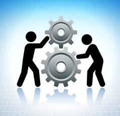 Gears Stacking Teamwork